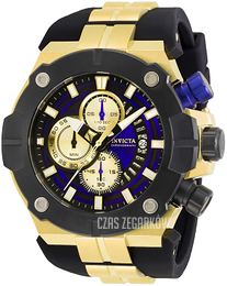 Invicta Sea Hunter Niebieski/Stal w odcieniu złota Ø52 mm 29835