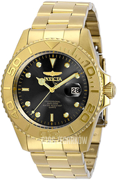 Invicta Pro Diver Czarny/Stal w odcieniu złota Ø43 mm 29946