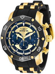 Invicta Pro Diver Wielokolorowy/Stal w odcieniu złota Ø50 mm 30079