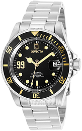 Invicta Jason Taylor Czarny/Stal Ø40 mm 30198