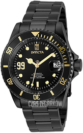 Invicta Jason Taylor Czarny/Stal Ø40 mm 30199