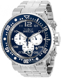 Invicta Niebieski/Stal Ø52 mm 30272