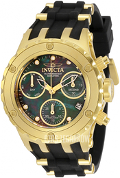 Invicta Zielony/Stal w odcieniu złota Ø40 mm 30428