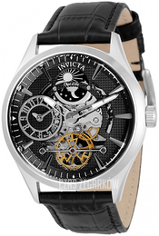 Invicta Czarny/Skóra Ø43 mm 30440
