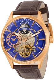 Invicta Niebieski/Skóra Ø43 mm 30445