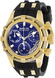 Invicta Niebieski/Stal w odcieniu złota Ø40 mm 30530