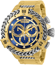 Invicta Niebieski/Stal w odcieniu złota Ø53 mm 30544