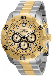 Invicta Żółte złoto/Stal w odcieniu złota Ø48 mm 30750