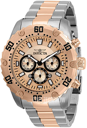 Invicta Pro Diver Różowe złoto/Stal w kolorze różowego złota Ø48 mm 30751
