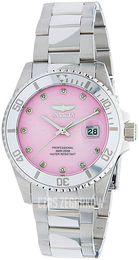 Invicta Różowy/Stal Ø38 mm 30940