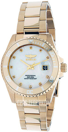 Invicta Biały/Stal w odcieniu złota Ø38 mm 30941