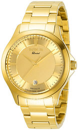 Invicta Żółte złoto/Stal w odcieniu złota Ø40 mm 31124