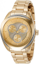 Invicta Żółty/Stal w odcieniu złota Ø38 mm 31228