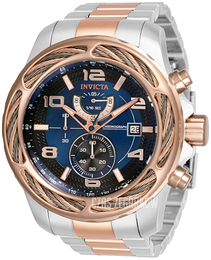 Invicta Bolt Wielokolorowy/Stal w kolorze różowego złota Ø53 mm 31231