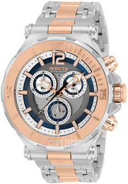 Invicta Szary/Stal w kolorze różowego złota Ø46 mm 31346