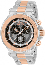 Invicta Szary/Stal w kolorze różowego złota Ø46 mm 31347