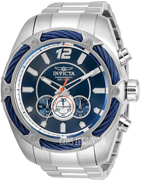 Invicta Bolt Niebieski/Stal Ø52 mm 31470