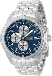 Invicta Aviator Niebieski/Stal Ø46 mm 31495