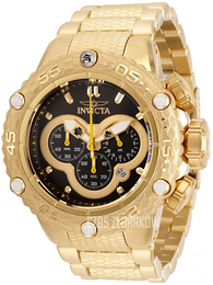 Invicta Czarny/Stal w odcieniu złota Ø51.2 mm 31576
