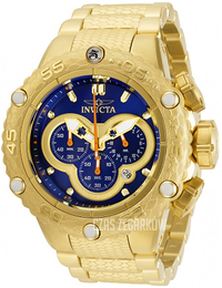 Invicta Niebieski/Stal w odcieniu złota Ø51.2 mm 31577