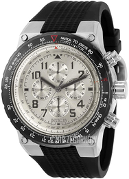 Invicta Aviator Srebrny/Guma Ø50 mm 31597
