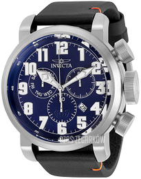 Invicta Aviator Niebieski/Skóra Ø52 mm 31682