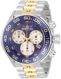 Invicta Niebieski/Stal w odcieniu złota Ø51 mm 31798
