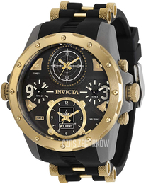 Invicta U.S. Army Czarny/Stal w odcieniu złota Ø50 mm 31968
