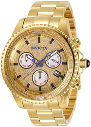 Invicta Żółte złoto/Stal w odcieniu złota Ø47 mm 31991