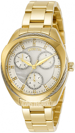 Invicta Biały/Stal w odcieniu złota Ø34 mm 31996