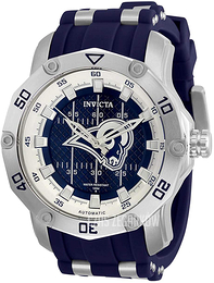 Invicta Nfl Niebieski/Stal Ø50 mm 32007