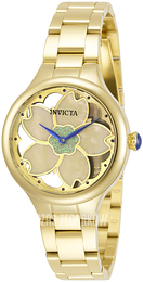Invicta Wildflower Szampański/Stal w odcieniu złota Ø35 mm 32088