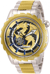 Invicta Czarny/Stal w odcieniu złota Ø50 mm 32092