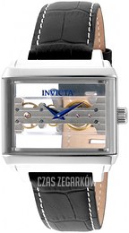 Invicta Srebrny/Skóra 32170