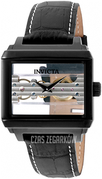 Invicta Srebrny/Skóra 32173
