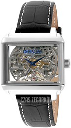Invicta Objet D Art Srebrny/Skóra 32175