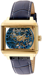 Invicta Niebieski/Skóra 32176