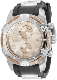 Invicta Różowe złoto/Stal Ø50 mm 32311