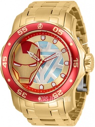 Invicta Wielokolorowy/Stal w odcieniu złota Ø48 mm 32423