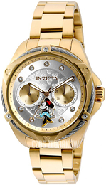 Invicta Srebrny/Stal w odcieniu złota Ø38 mm 32438