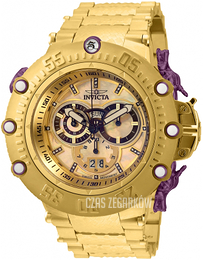 Invicta Żółte złoto/Stal w odcieniu złota Ø52 mm 32956