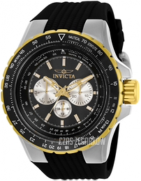 Invicta Czarny/Guma Ø50 mm 33029