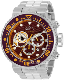 Invicta Czerwony/Stal Ø52 mm 33146