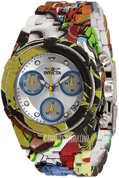 Invicta Bolt Srebrny/Stal Ø42 mm 33227