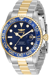 Invicta Pro Diver Niebieski/Stal w odcieniu złota Ø42 mm 33254