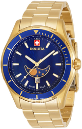 Invicta Pro Diver Niebieski/Stal w odcieniu złota Ø44 mm 33465