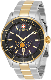 Invicta Pro Diver Czarny/Stal w odcieniu złota Ø44 mm 33466