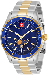 Invicta Pro Diver Niebieski/Stal w odcieniu złota Ø44 mm 33467
