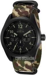 Invicta Czarny/Tkanina Ø46 mm 33562