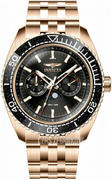 Invicta Pro Diver Czarny/Stal w kolorze różowego złota Ø42.5 mm 33564
